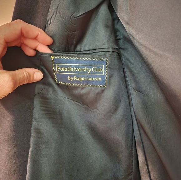 Polo University Club By Ralph Lauren Blazer Suit Coat Jacket - Picture 10 of 16